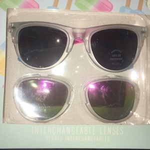 Interchangeable sun glasses